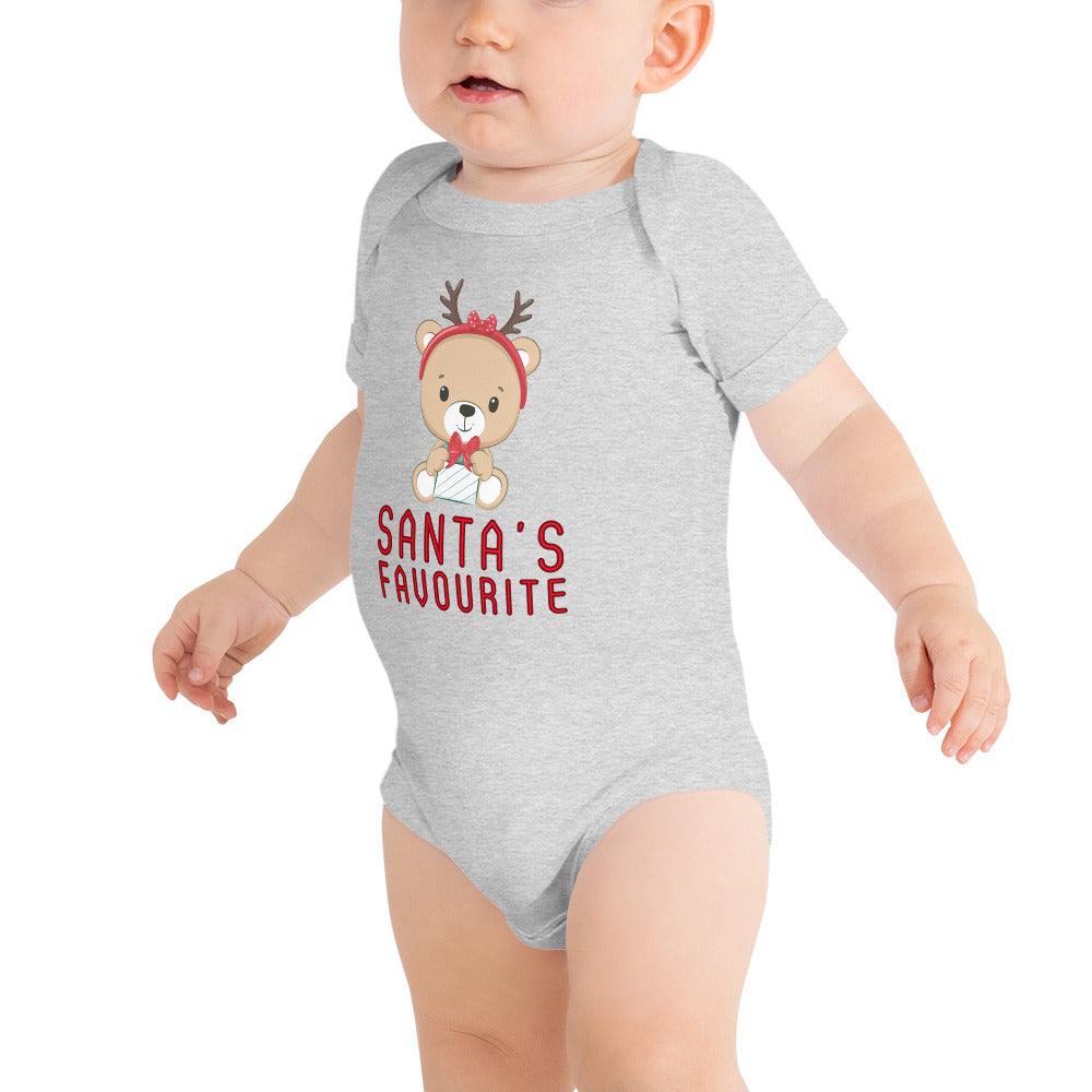 Baby One Piece | Santa's Favorite | Christmas - Better Outcomes