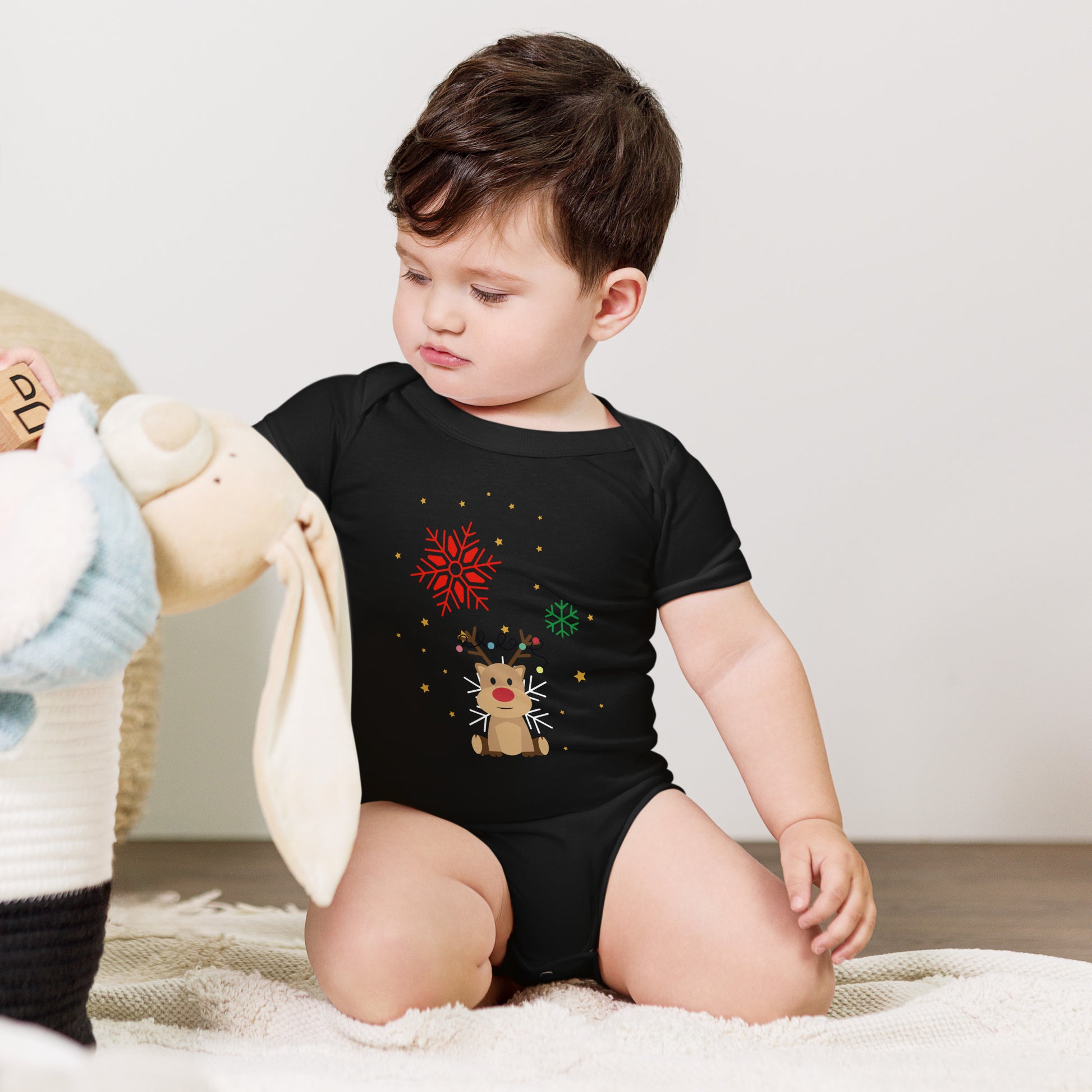 Baby One Piece | Christmas | Body Suit | Reindeer - Better Outcomes