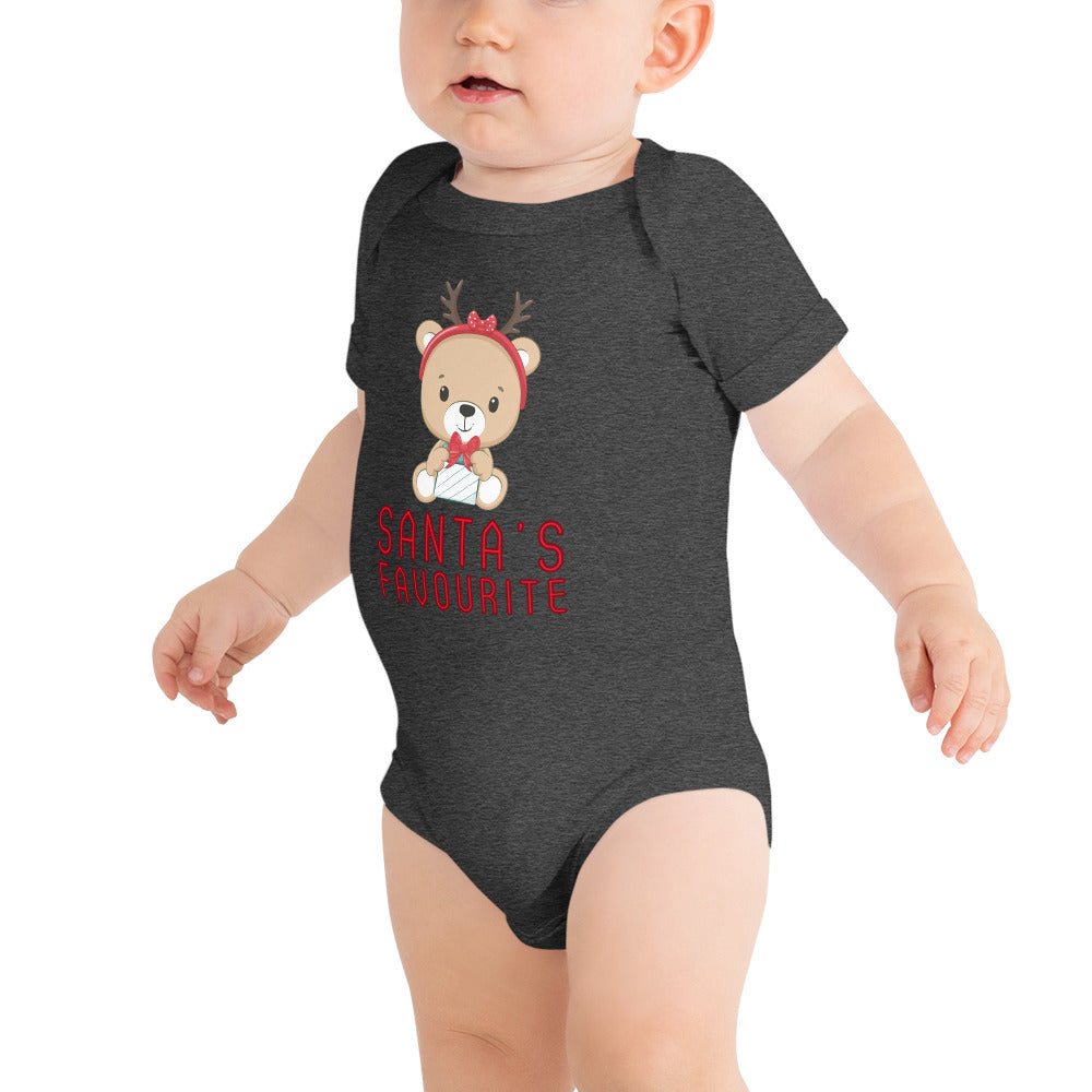 Baby One Piece | Santa's Favorite | Christmas - Better Outcomes