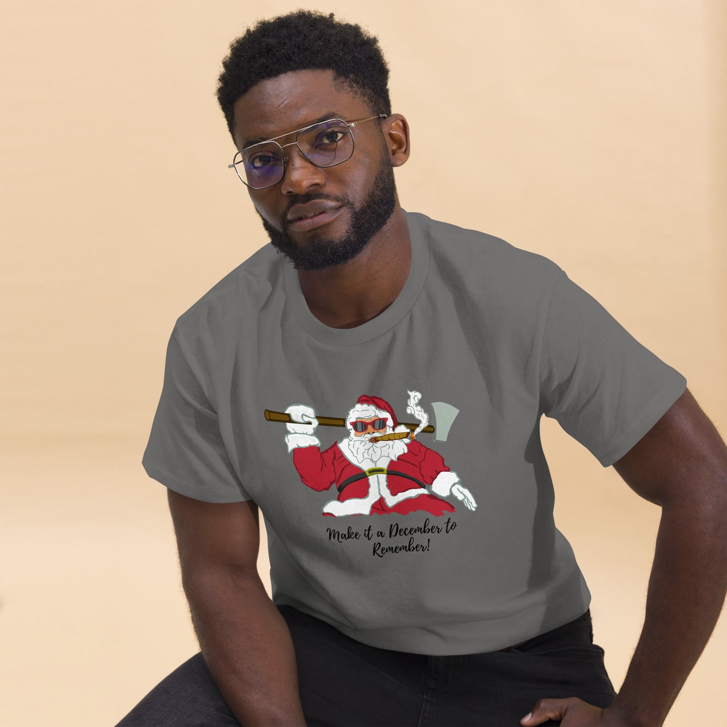 Men's Classic Tee | Santa | Christmas - Better Outcomes