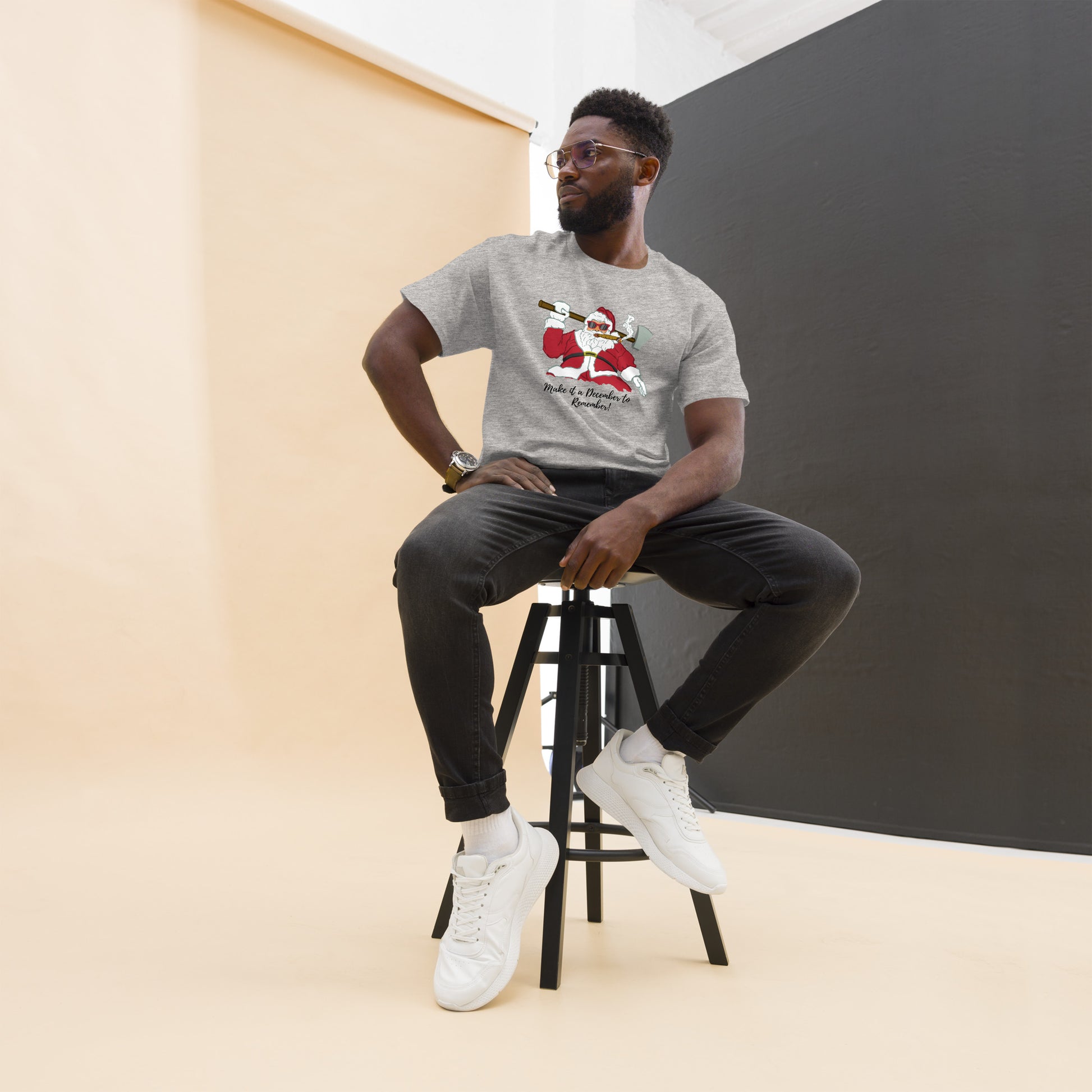 Men's Classic Tee | Santa | Christmas - Better Outcomes