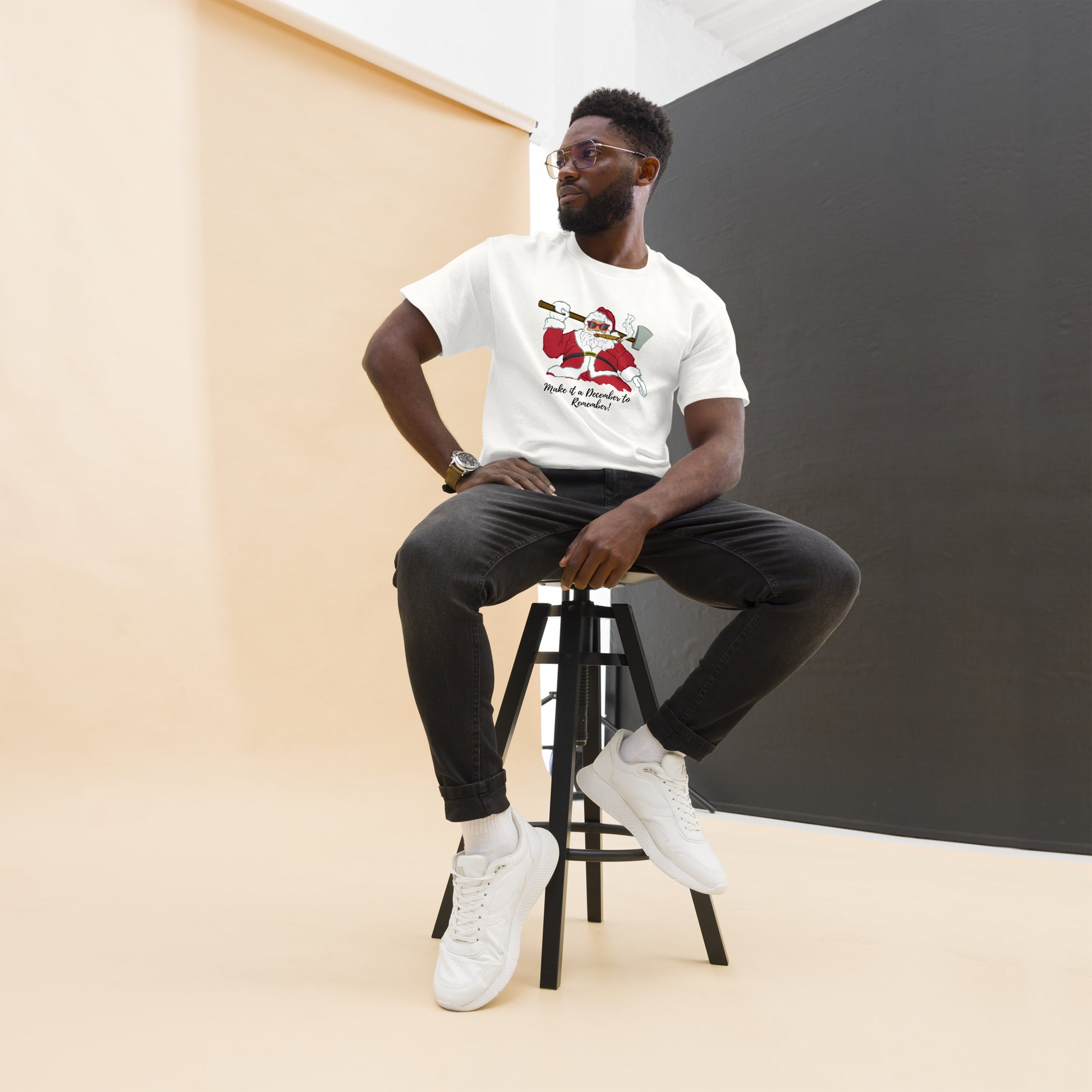 Men's Classic Tee | Santa | Christmas - Better Outcomes