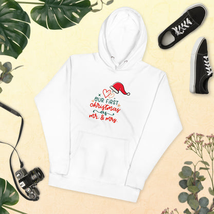 Unisex Hoodie | Our First Christmas - Better Outcomes