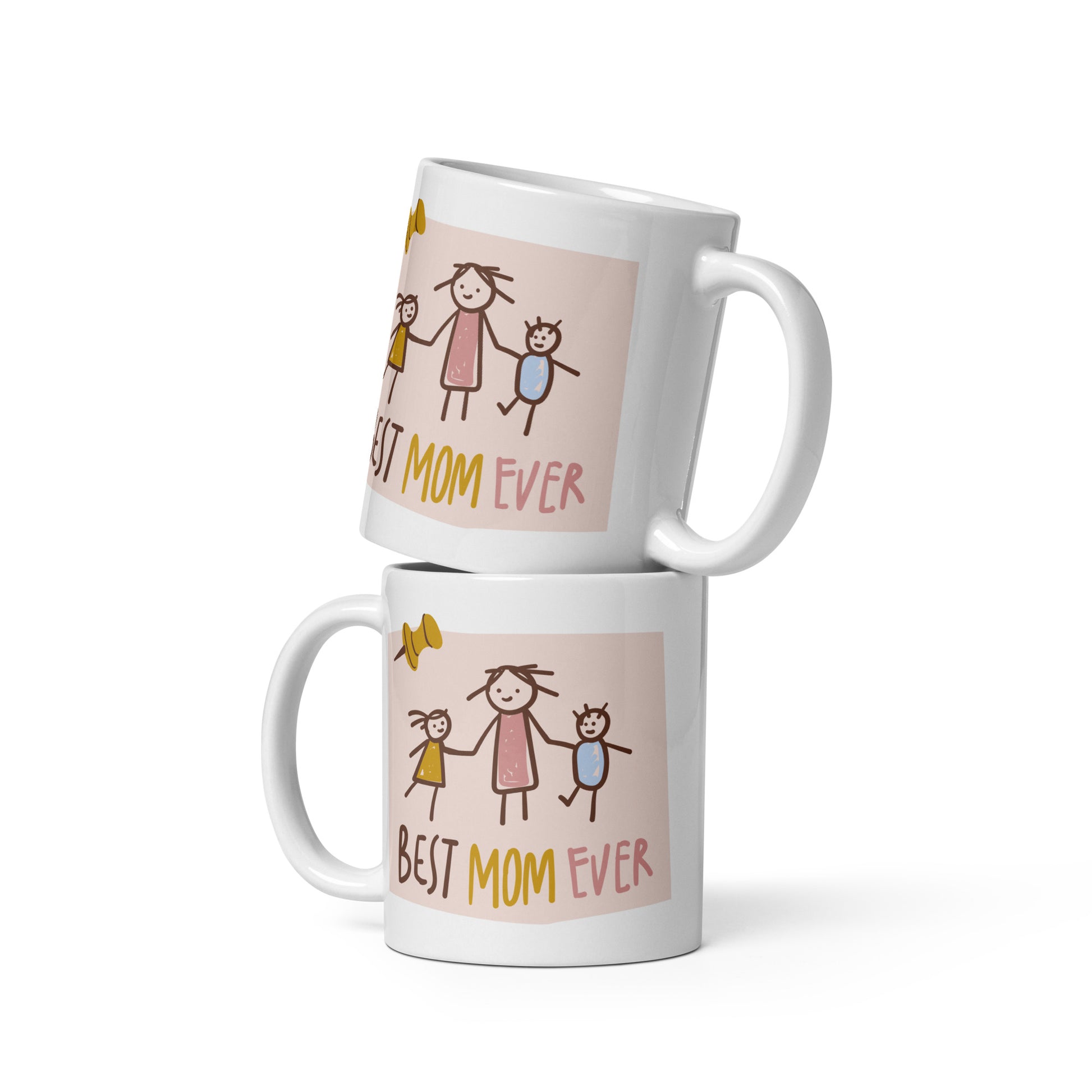 White glossy mug | Best Mom | Mother's Day - Better Outcomes