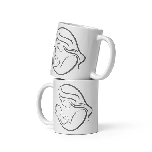 White glossy mug | Mother's Day - Better Outcomes