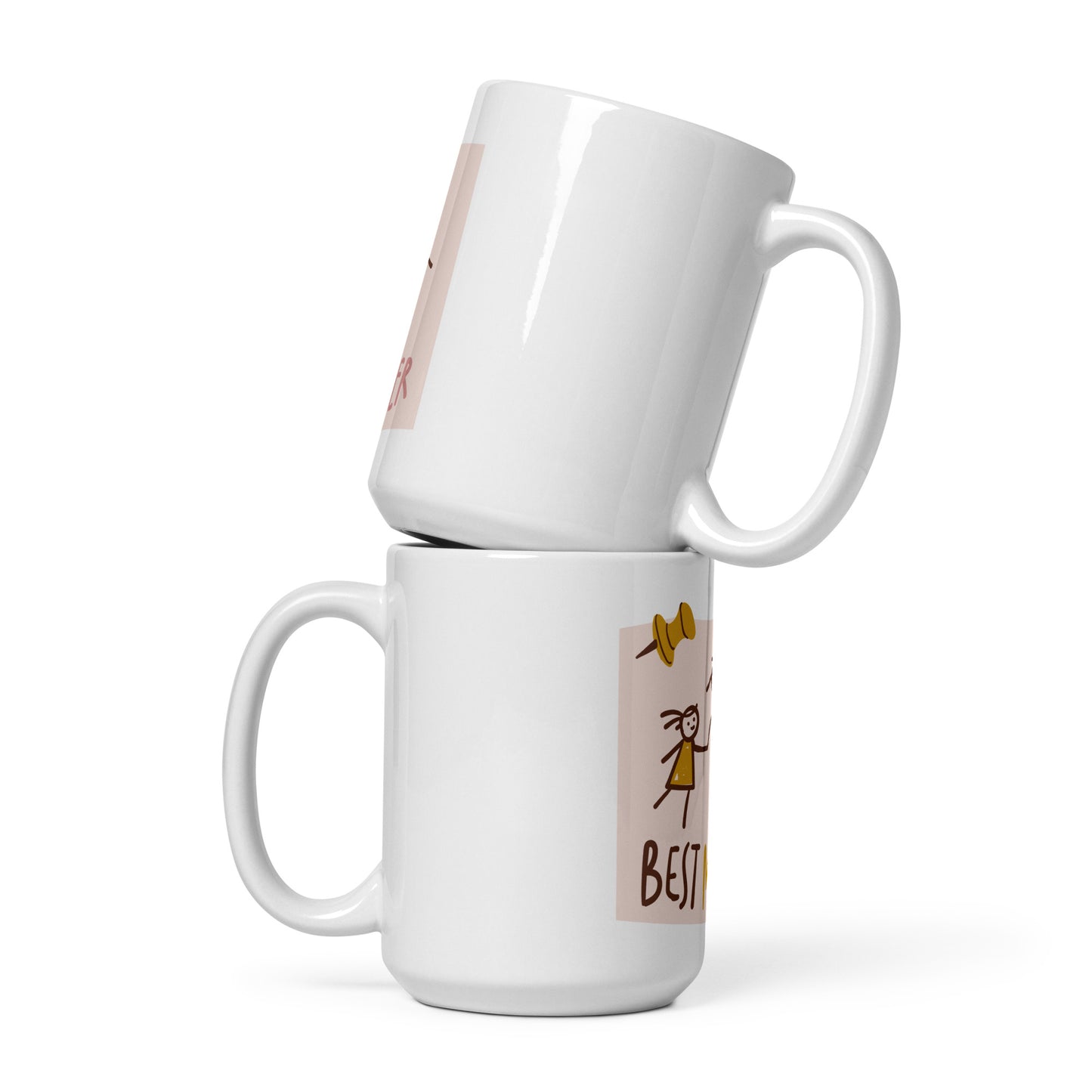 White glossy mug | Best Mom | Mother's Day - Better Outcomes