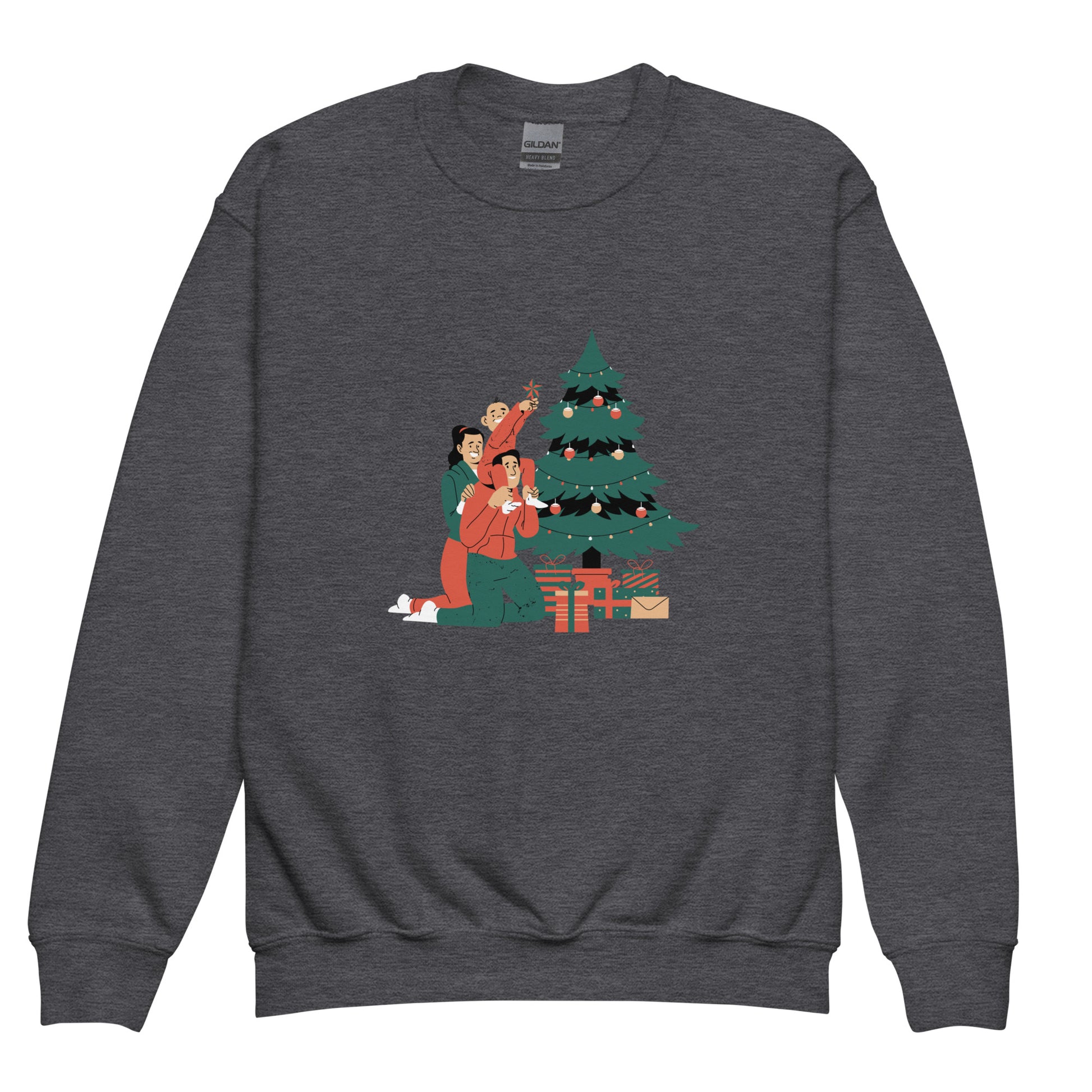 Youth Sweatshirt | Christmas Family - Better Outcomes