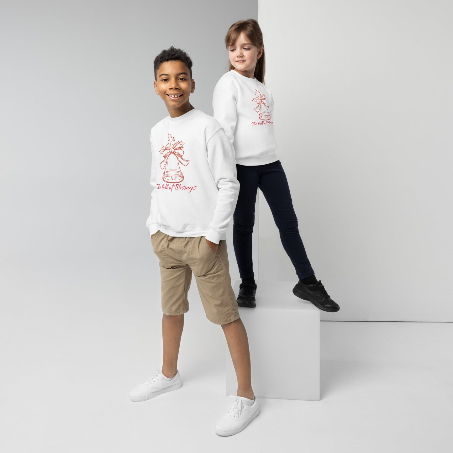 Youth Sweatshirt | Bell of Blessing | Christmas - Better Outcomes