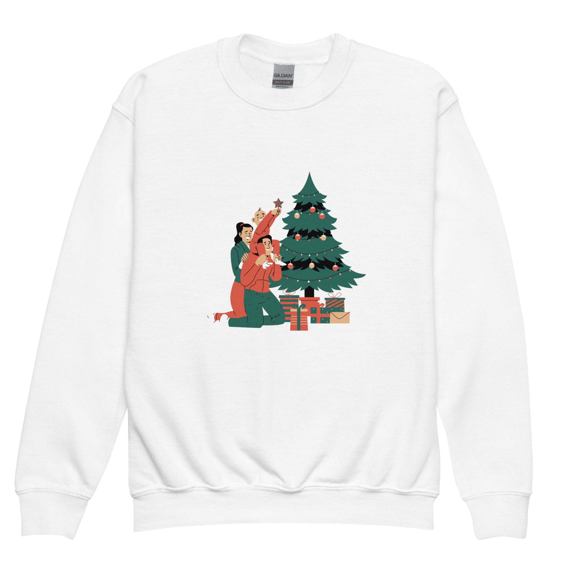 Youth Sweatshirt | Christmas Family - Better Outcomes