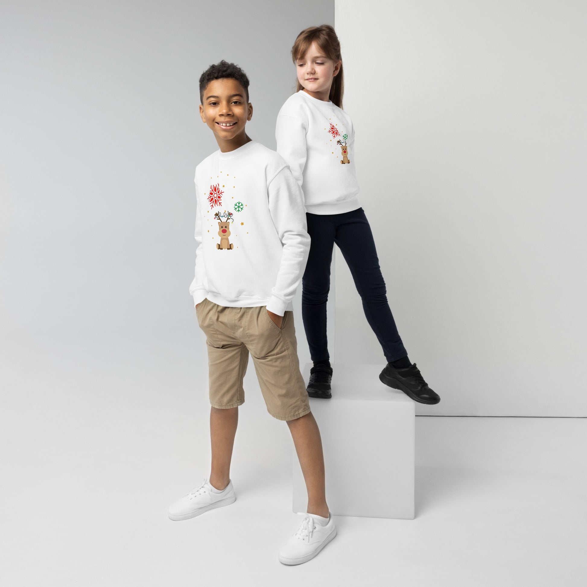 Youth Sweatshirt | Reindeer - Better Outcomes