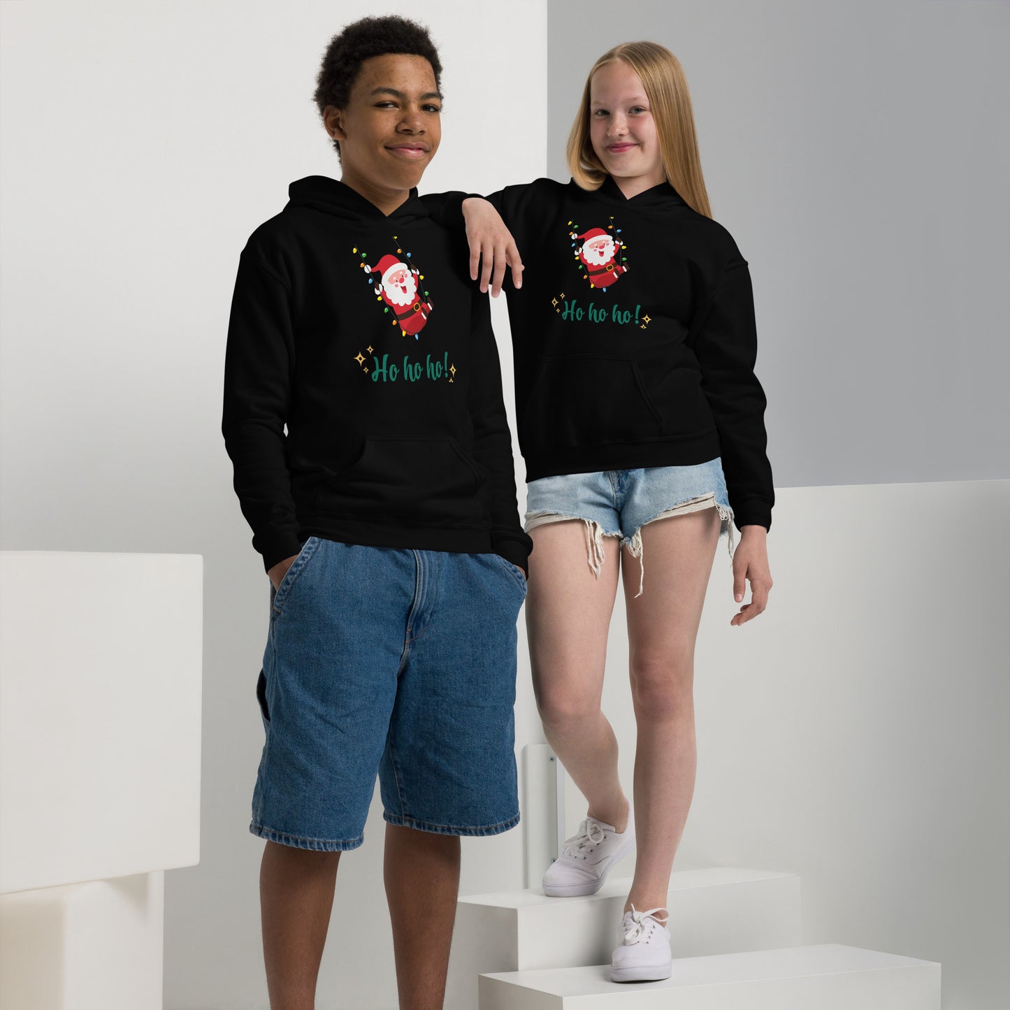 Youth Hoodie | Ho Ho Ho | Christmas - Better Outcomes