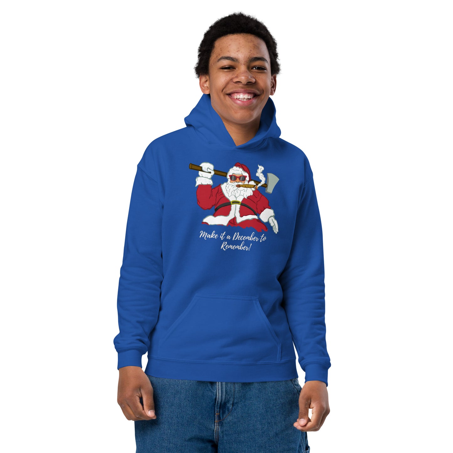 Youth Hoodie  | Christmas | Santa