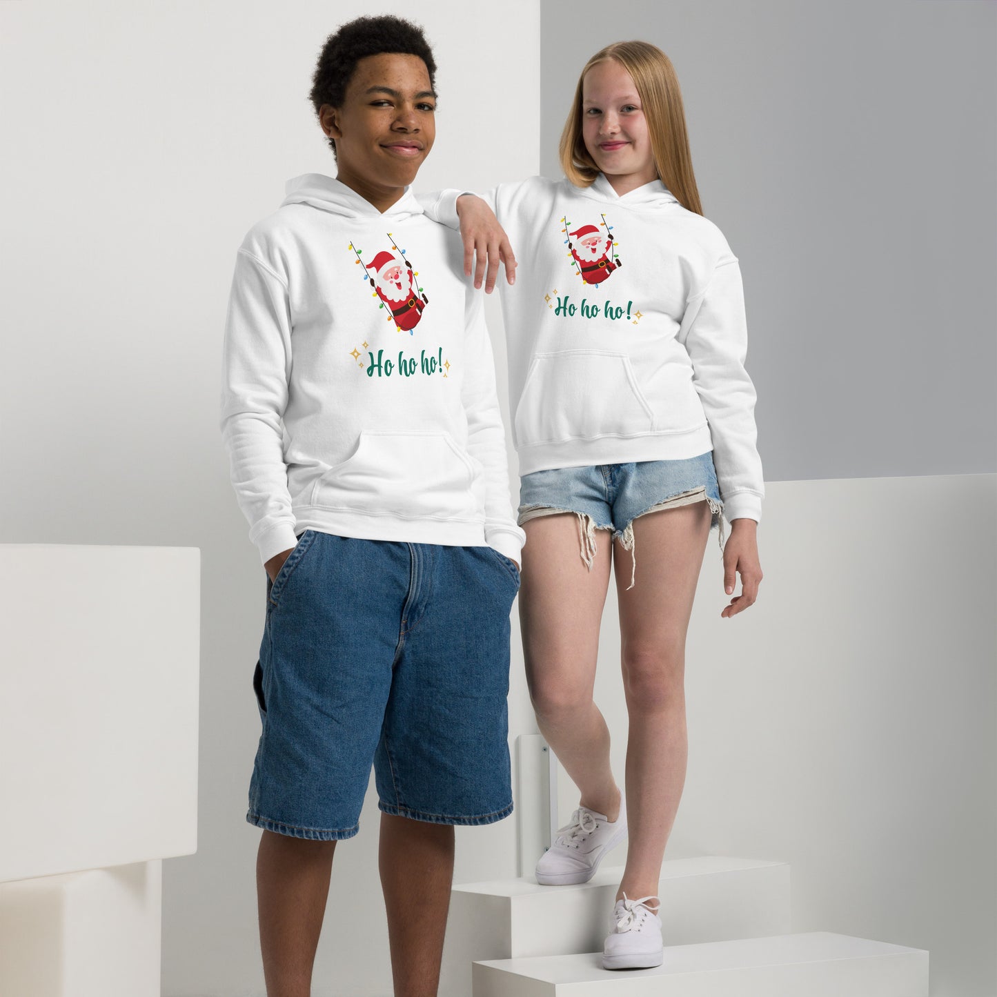 Youth Hoodie | Ho Ho Ho | Christmas - Better Outcomes