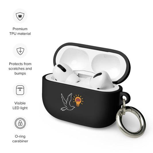 AirPods case | Better Outcomes | Logo | Black - Better Outcomes