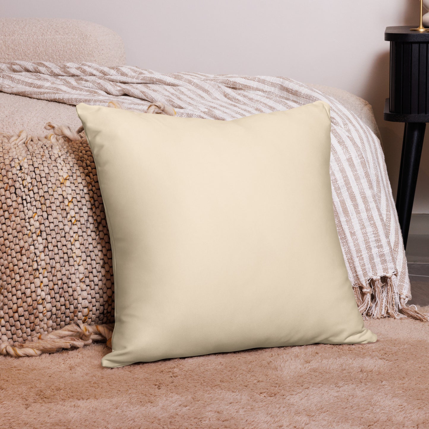 Basic Pillow | Better Outcomes | Logo | Papaya Whip - Better Outcomes