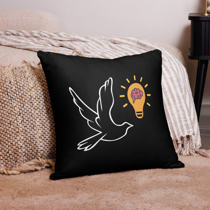 Basic Pillow | Better Outcomes | Logo | Black - Better Outcomes