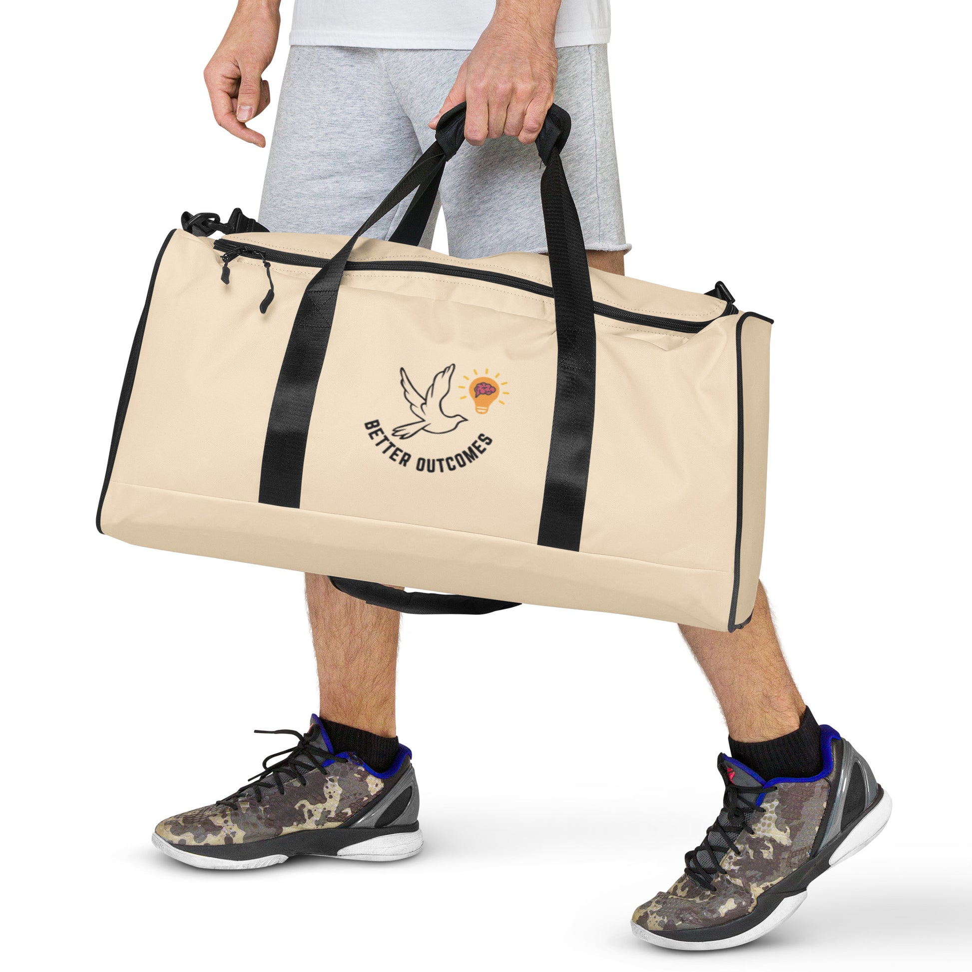 Duffle bag | Better Outcomes | Papaya Whip - Better Outcomes