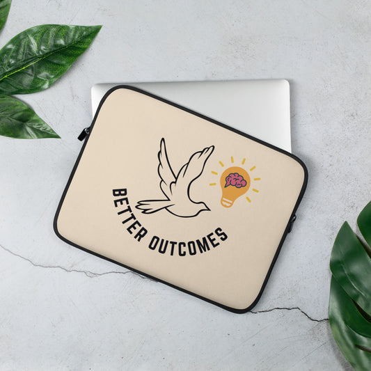 Laptop Sleeve | Better Outcomes | Papaya Whip - Better Outcomes