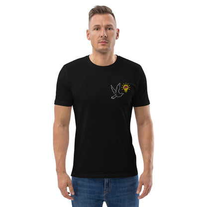 Unisex organic cotton t-shirt | Better Outcomes | Logo | Black - Better Outcomes